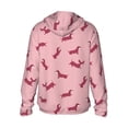 thumbnail image 2 of Picia Dachshund Dog Puppy Women's Men's UPF 50+ Sun Protection Hoodie Shirt Long Sleeve SPF Fishing Outdoor UV Hiking Lightweight Shirts-Large, 2 of 9