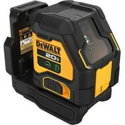 DEWALT 20V MAX, Laser Level, Cross Line Laser, Green, Bare Tool Only (DCLE34021B)