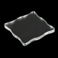 thumbnail image 4 of Unique Bargains 3' x 3' Acrylic Stamp Block Clear Stamping Block Decorative Mounting Blocks Head Shape, 4 of 7