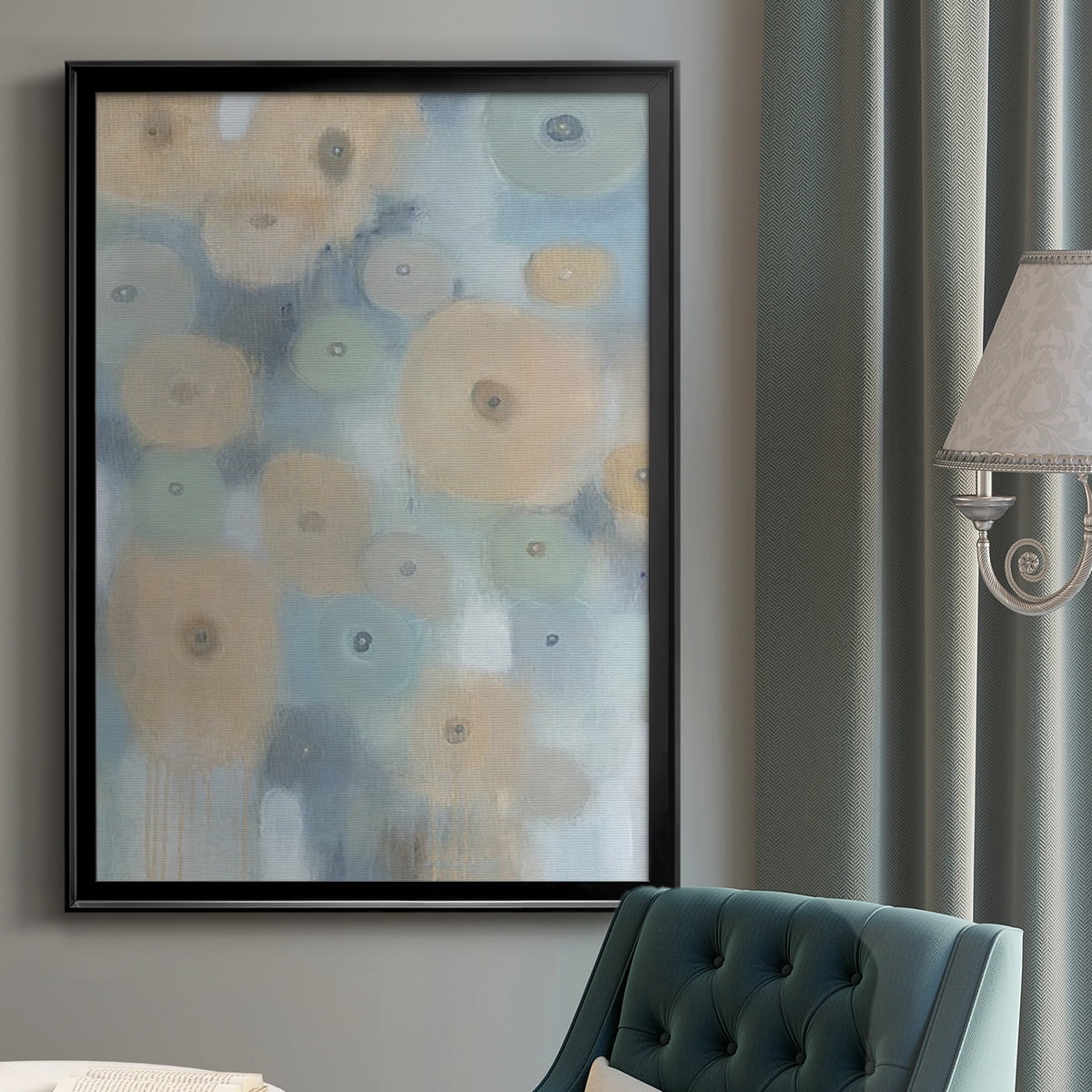 Spinning Wheels I Premium Framed Print, in Gold, Black, or Silver - Ready to Hang