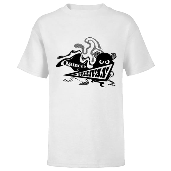 Disney PIXAR Monsters, Inc. James P. Sullivan - Short Sleeve T-Shirt for Kids - Customized-White