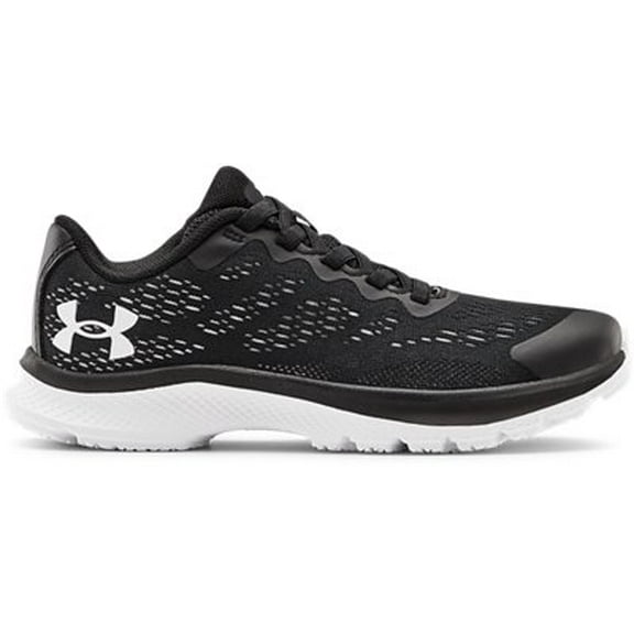 Under Armour Unisex Kids' Pre School Bandit 6 Sneaker Black/White/White - 3023923-002