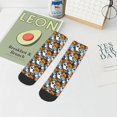 thumbnail image 7 of Pofeuu Happy Halloween2 Print 30cm Socks, Adult Running Hiking Socks for Youth and Adult, 7 of 7