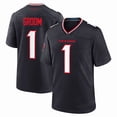 thumbnail image 1 of Maillot de Football Adulte Noir Houston Texans 1 pour Hommes, 1 of 2