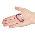 thumbnail image 4 of Cheers.US 5 Pcs Aluminum Alloy Carabiner Clips D Shape Carabiner Hooks Key Rings Aluminum Alloy Keychain Buckles, 4 of 7