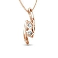 thumbnail image 4 of Cate & Chloe McKenna 18k Rose Gold Plated Pendant Necklace with Swarovski Crystals Gift for Women, 4 of 7