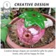 thumbnail image 3 of CRILSTYLEO Dispositivo Automático Para Regar Plantas De Plástico Rosa Con De Fresa Para Uso En Casa, 3 of 8