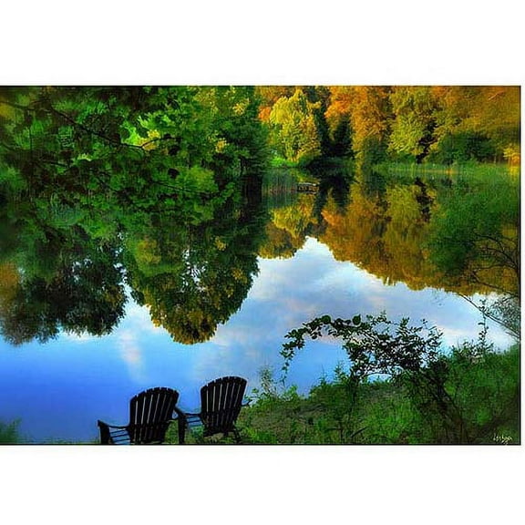 Trademark Fine Art "Summer Breeze" Canvas Art by Lois Bryan