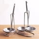 thumbnail image 3 of Soporte para cuchara y cucharón de acero inoxidable para utensilios de cocina, soporte para espátula, decoración A UNA, 3 of 9