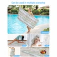 thumbnail image 5 of Beach Towel Teal Blue Wood Grain Bath Pool Towels Rustic Retro Wooden Absorbent Beach Towel Soft Large Quick Dry Lightweight Camping Travel Sports Yoga Gym Swim Towels for Adult 35x70 Inch, 5 of 9