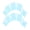 Blue L, variant on awjaisca 1 Pair Silicone Swimming Hand Fins Kids Adults Beginner Professional Aquatic Swim Training Fins Webbed Flippers Palms Swim Gear