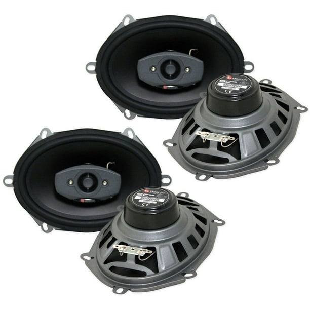 2 Pairs of Boston Acoustics SC85 5x7" 2Way Full Range Car Audio