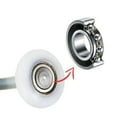 thumbnail image 2 of Garage Door 2" Roller, 11 Ball-Bearing Nylon Wheel Garage Door Rollers 7" Stem, 2 of 11
