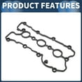 thumbnail image 6 of Unique Bargains Valve Cover Gasket No.06E103484G for Audi A4 2005-2008 Cylinder Head Valve Seal Gasket, 6 of 7