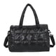 thumbnail image 1 of Sywqhk Bolso Bandolera De Nailon Para Mujer, Bolso De Hombro Con Entramado Acolchado A La Moda (Negro) Sywqhk Para estrenar, 1 of 9