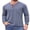 05-VG-Navy Blue, variant on JWD Mens Long Sleeve Henley Shirt Casual Button Neck T Shirt Soft Lightweight Crew Neck Tee with Chest Pocket Green L