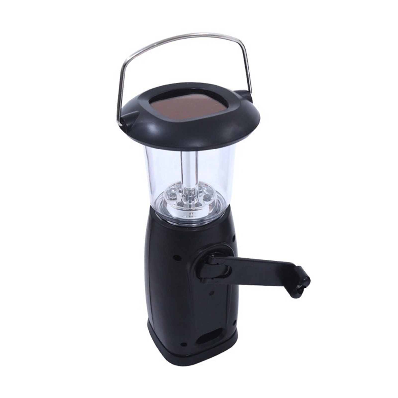 LED hand crank solar camping lights family emergency lights