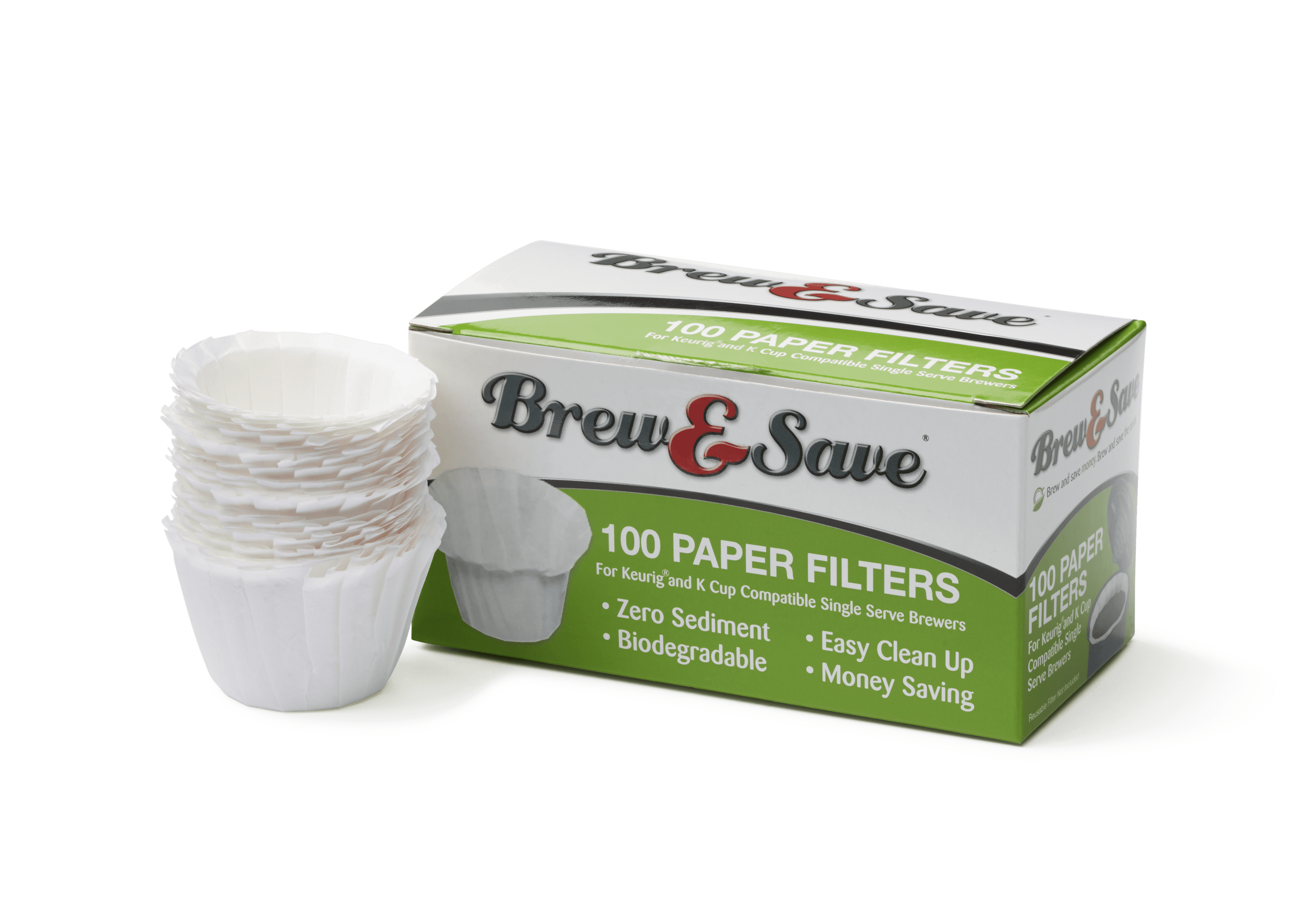 Brew & Save Paper Filter, 100 Count