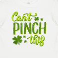thumbnail image 4 of Inktastic St. Patrick's Day Can't Pinch This Hand Lettering Boys or Girls Baby T-Shirt, 4 of 5