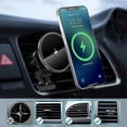 thumbnail image 3 of Cargador de coche de inducción, compatible con iPhone12 / iPhone12 Mini/ iPhone12 Pro/ iPhone12 Pro Max, cargador de coche inalámbrico magnético rápido, soporte magnético para coche, 3 of 5
