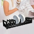 thumbnail image 3 of FOMIYES Kitchen Bowl Rack Black Aluminium Alloy 1Pcs, 3 of 8