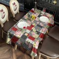 thumbnail image 2 of Pioneer Flower Floral Print Pattern Rectangle Tablecloth 60"x120", Waterproof Polyester Table Cloth, Wipeable Spillproof for Dining Camping Indoor Outdoor, 2 of 6