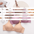 thumbnail image 2 of MEICHEN Womens Bralettes No Underwire Wireless Full Coverage Wire Free Comfort Breathable Supportive Everyday Bras, 2 of 8