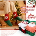 thumbnail image 5 of TRANSLINK 4 Pairs Fuzzy Socks for Women Girls Gifts Cute Cozy Fluffy Sock Warm Fuzzy Xmas Holiday Socks, 5 of 8