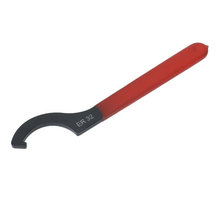 

OTVIAP Spanner Wrench C Hook High Carbon Steel Portable Clamping Tool For Lathe CNC Nut ER32 Hook Wrench Spanner Hook Wrench
