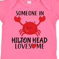 thumbnail image 4 of Inktastic Someone in Hilton Head Loves Me Boys or Girls Baby Bodysuit, 4 of 5