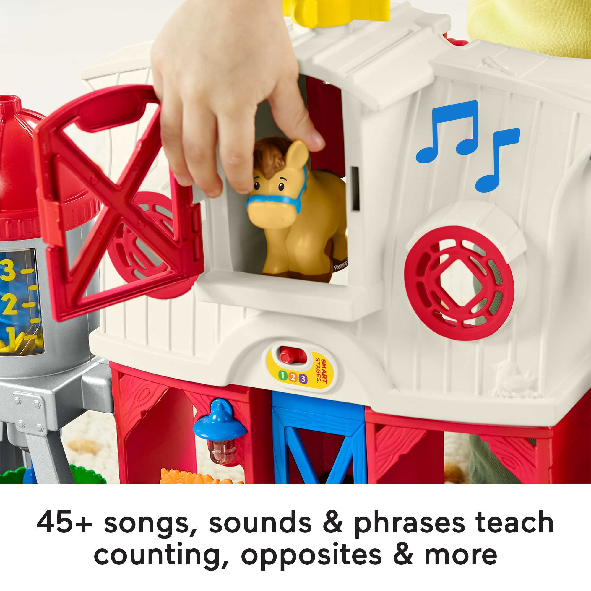 FisherPrice Little People Caring for Animals Barn Playset Electronic Toddler Learning Toy  (图5) FisherPrice Little People Caring for Animals Barn Playset Electronic Toddler Learning Toy  (图5)