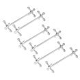 thumbnail image 1 of 6 Pcs Zinc Alloy Chopsticks Rest Spoons Stand Forks Knives Holder, 1 of 5