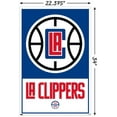 thumbnail image 3 of NBA LA Clippers - Logo 21 Wall Poster with Push Pins, 22.375" x 34", 3 of 5