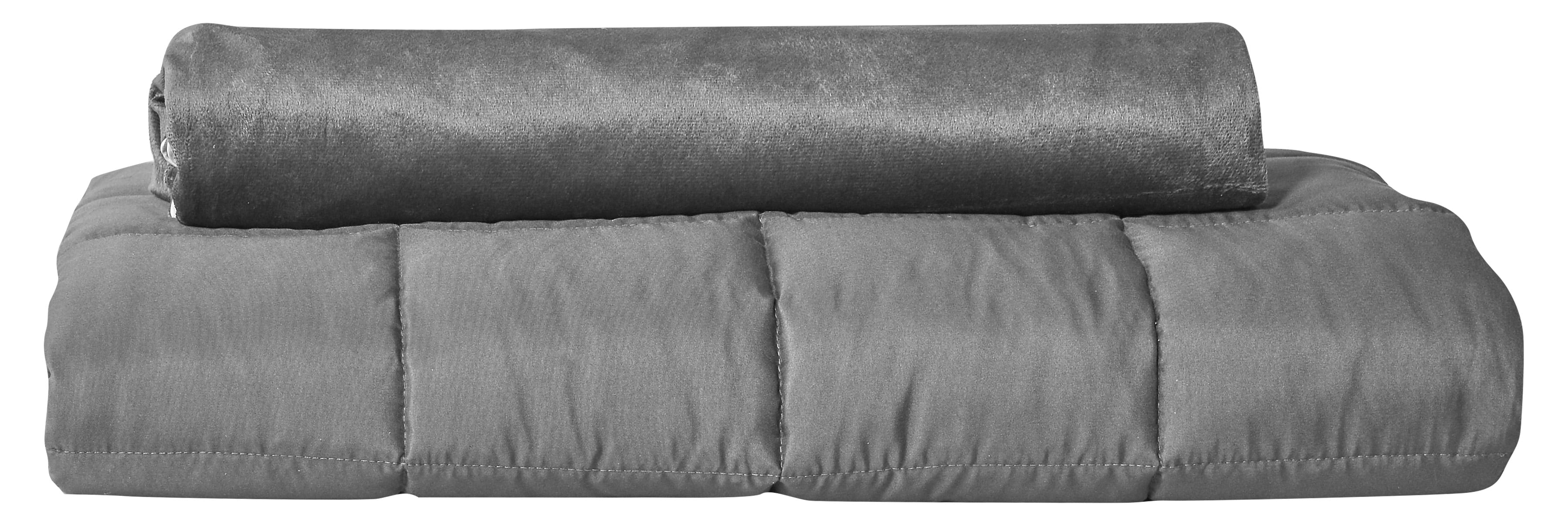Tranquility Temperature Balancing Weighted Blanket with Washable Cover, 15 lbs