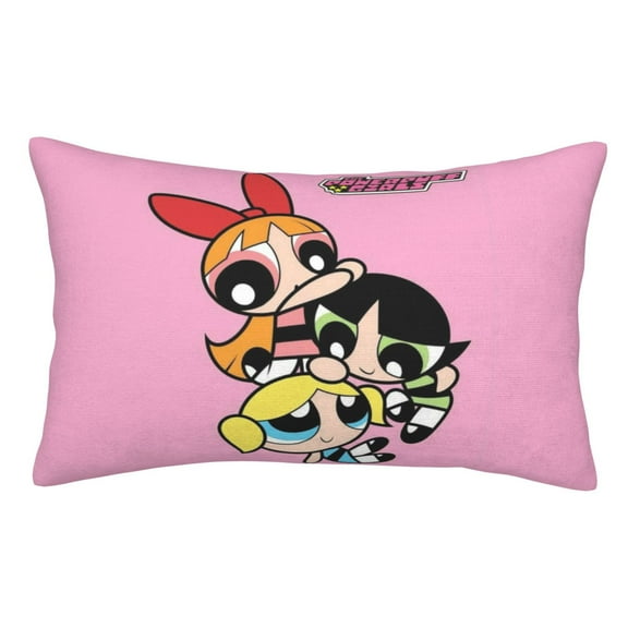 The Powerpuff Girls Pillow Protector Pillow Cases Lightweight Soft Pillowcases Comfortable Pillow Covers 14"X20"