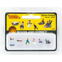 Woodland Scenics Children Sledding-N-Scale