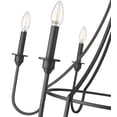 thumbnail image 2 of Millennium Lighting  Artemis 5/6 Chandelier Ceiling Light Matte Black - 6, 2 of 6