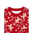 thumbnail image 5 of Joyful Moments Toddler Gingerbread Print Sweatshirt and Jogger, 2-Piece Set, Sizes 12M-5T, 5 of 12