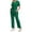 Dark Green, variant on Works Uniforms Nurse Scrubs Sets Beauty Spa Uniform Clinic Carer Clothes Wholesale Operating Room Medical Uniform