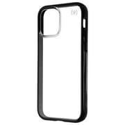 Speck Presidio Perfect-Clear Impact Geo Case for iPhone 12 Pro/12 - Clear/Black