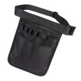 thumbnail image 1 of Phenofice Multifunctional Waist Bag Black Medical Pouch with Multiple Compartments for Work, 1 of 8