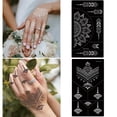thumbnail image 3 of Kit de tatuaje temporal XMASIR de 16 hojas con plantillas para mujer, 3 of 5
