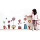 thumbnail image 2 of Pegatinas de pared de mariposas y flores de dibujos animados, calcomanía para ventana, decoración de pared de vidrio, decoración del hogar, decoración para habitación de niños y gu, 2 of 3