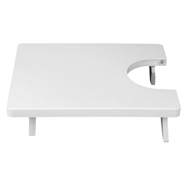 Placa de expansión profesional para herramientas de costura doméstica, mesa plegable para máquina de coser de escritorio, accesorios (blanca)