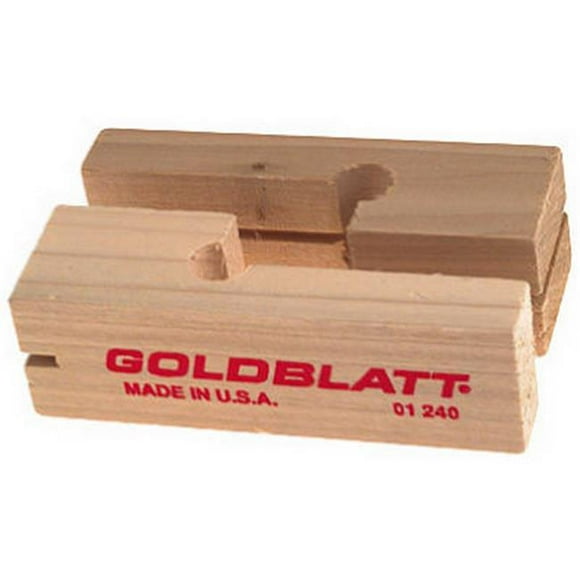 Goldblatt G01243 Paire de Blocs de Ligne de Bois