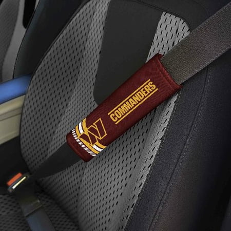 Fanmats 32115 Washington Commanders Seatbelt Pad 2-PC Set