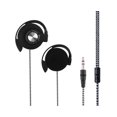thumbnail image 5 of Universal 3.5mm Plug Wired Clip On Ear Sports Earphone Heavy Bass Headphone-Red, 5 of 5