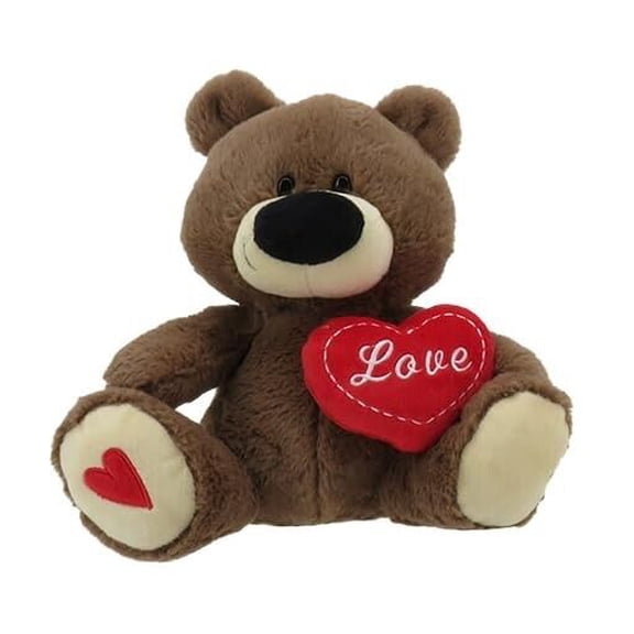 Linzy Toys, 43151 Valentine's Day Love Teddy Bear with Heart 10"