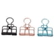 thumbnail image 4 of Clips para carpetas, 90 clips para carpetas, clips para carpetas huecos dorados, clips para carpetas pequeños, grado profesional, 4 of 9