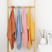 Bamboo Cotton Burp Cloth 60x60cm Soft Baby Drool Bibs Comfortable Baby Scarf 4PCS Set Muslin Blanket 4PCS KB011-F1245